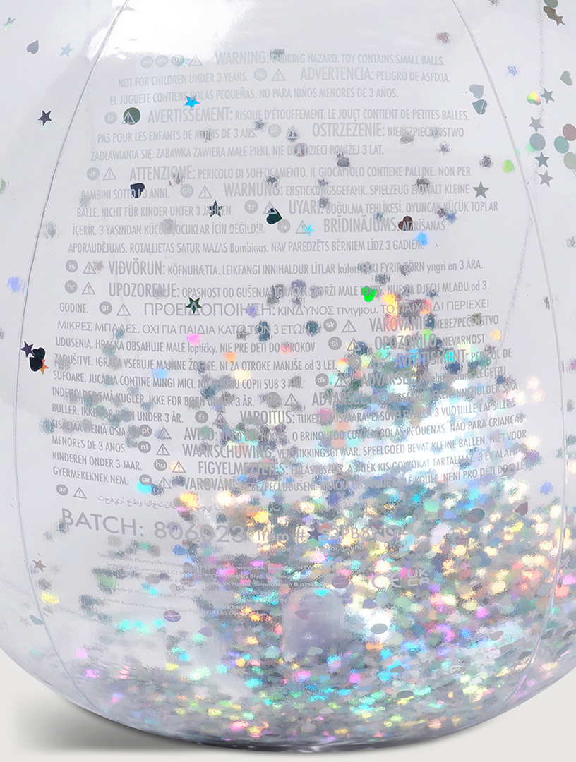 SUNNYLIFE Glitter Inflatable Beach Ball Holt Renfrew Canada