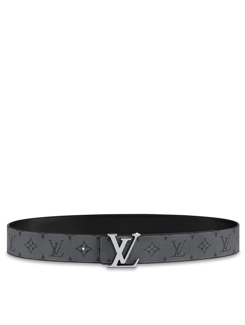 LV Initials 40MM Reversible Belt Damier Azur Canvas - Accessories