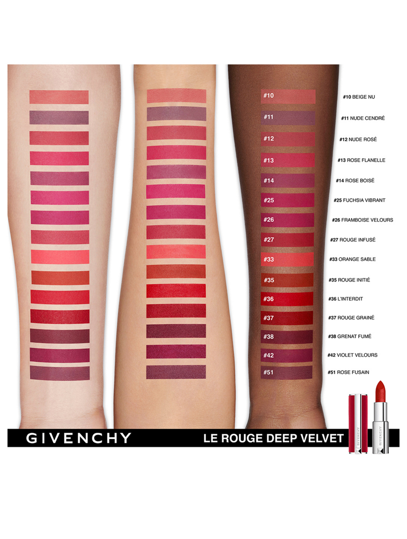 GIVENCHY Le Rouge Deep Velvet Lipstick | Holt Renfrew Canada