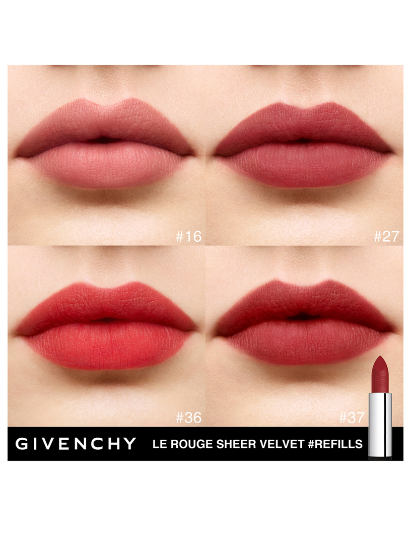GIVENCHY Le Rouge Sheer Velvet Matte Lipstick - Refill | Holt Renfrew ...