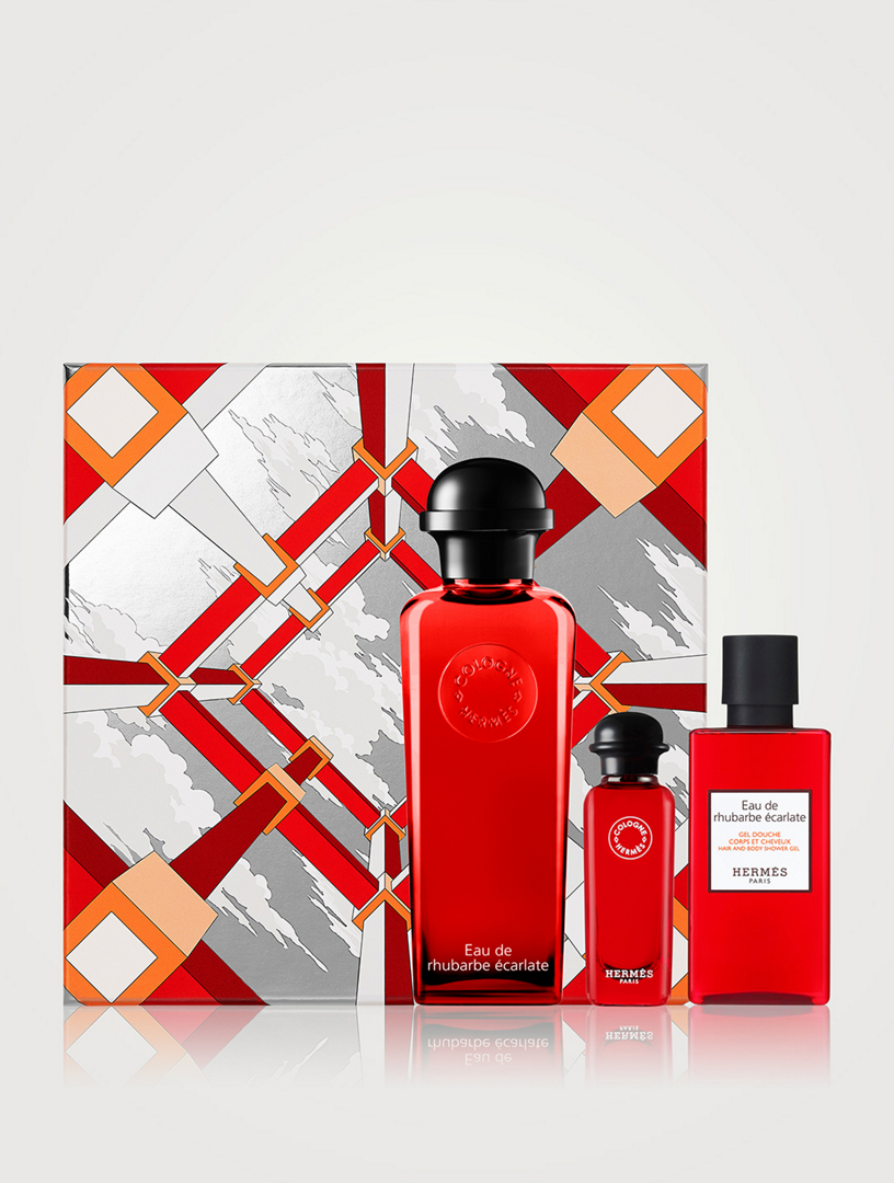 HERMÈS Eau de Rhubarbe Écarlate Eau de Cologne Gift Set Holt Renfrew