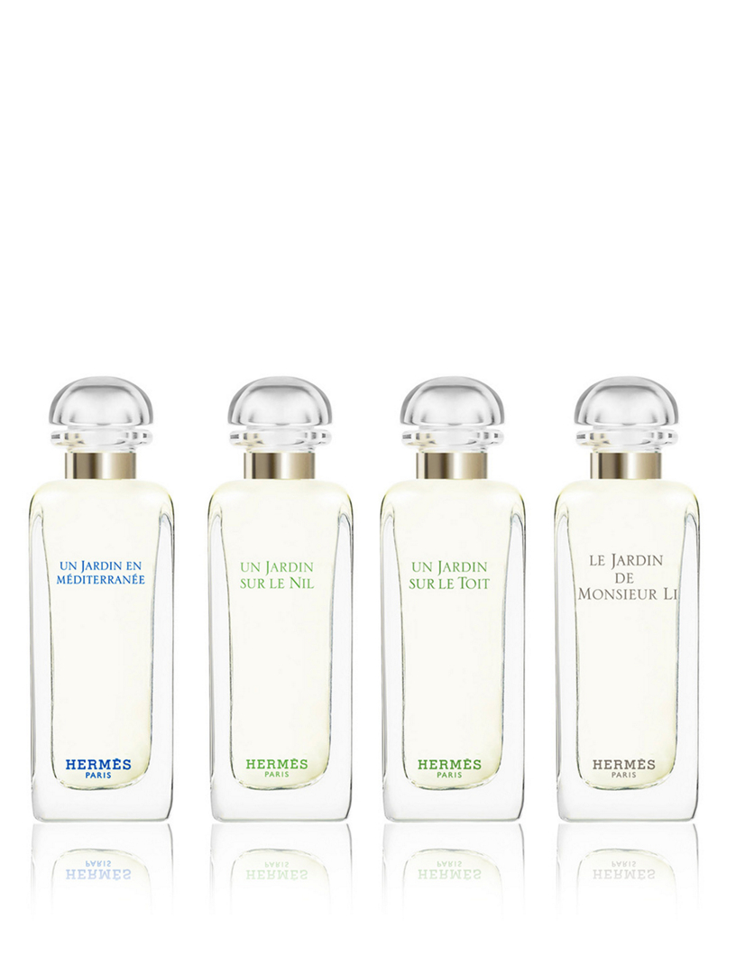 hermes la collection des parfums jardins 4 piece set