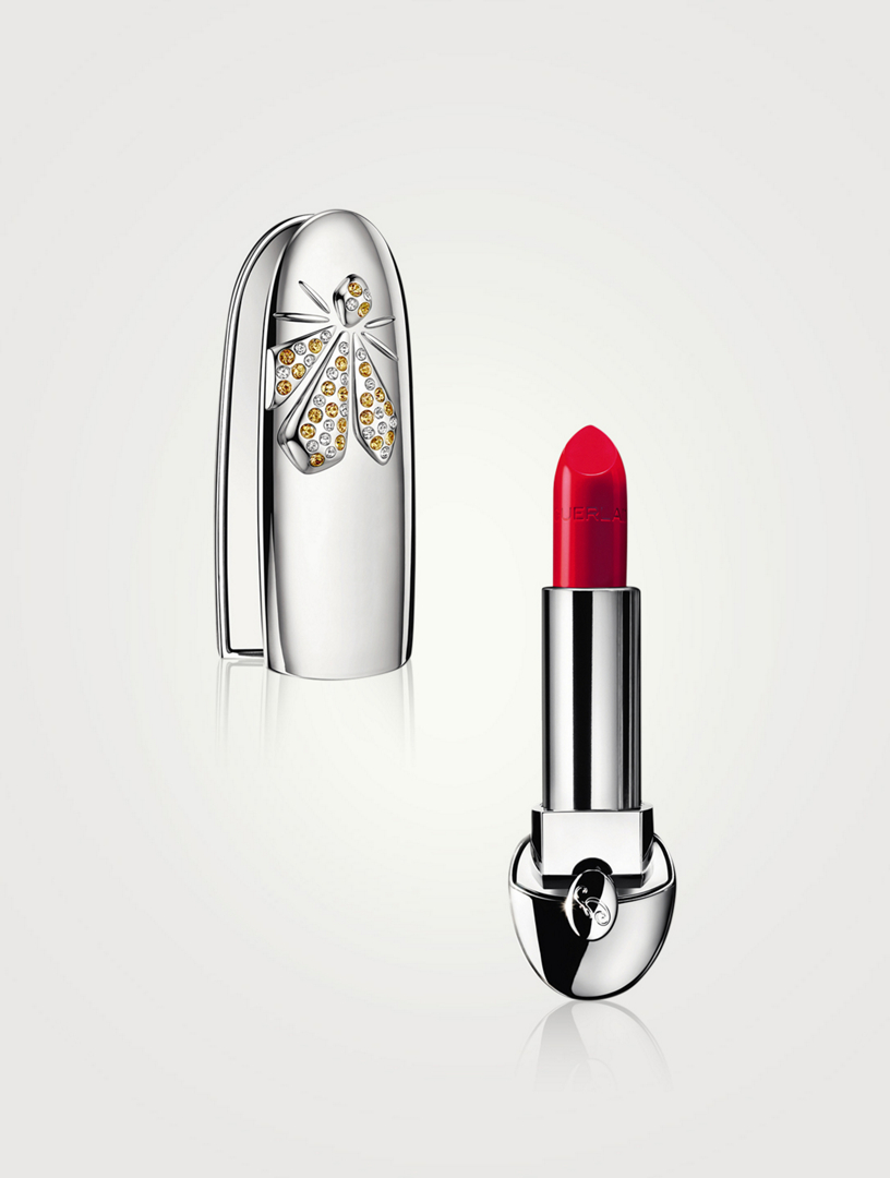 GUERLAIN Rouge G Prestige Lipstick & Case Limited Edition Holt