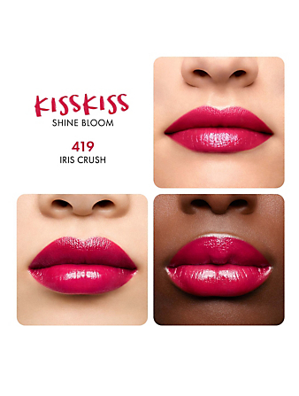 GUERLAIN Kiss Kiss Shine Bloom Lipstick Women's Pink