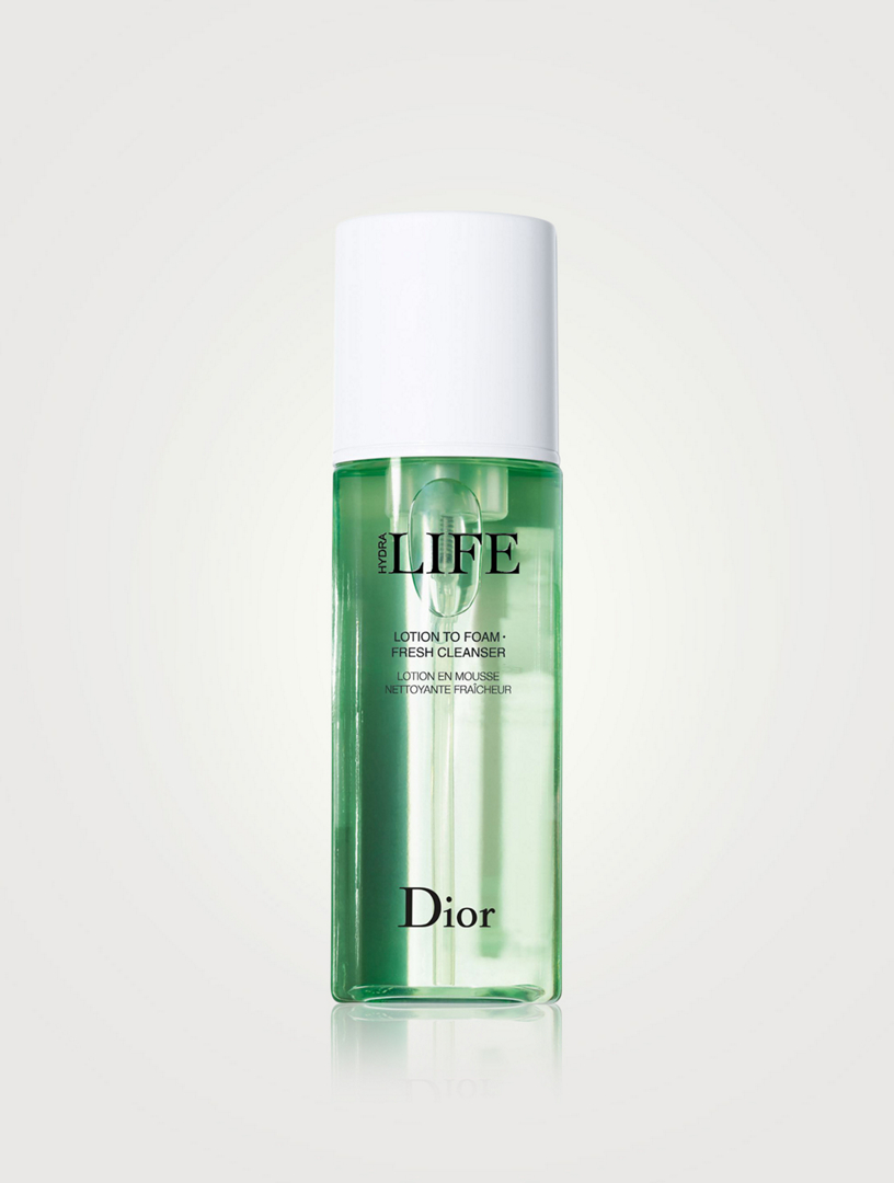 Dior hydra life lotion to foam fresh on sale cleanser