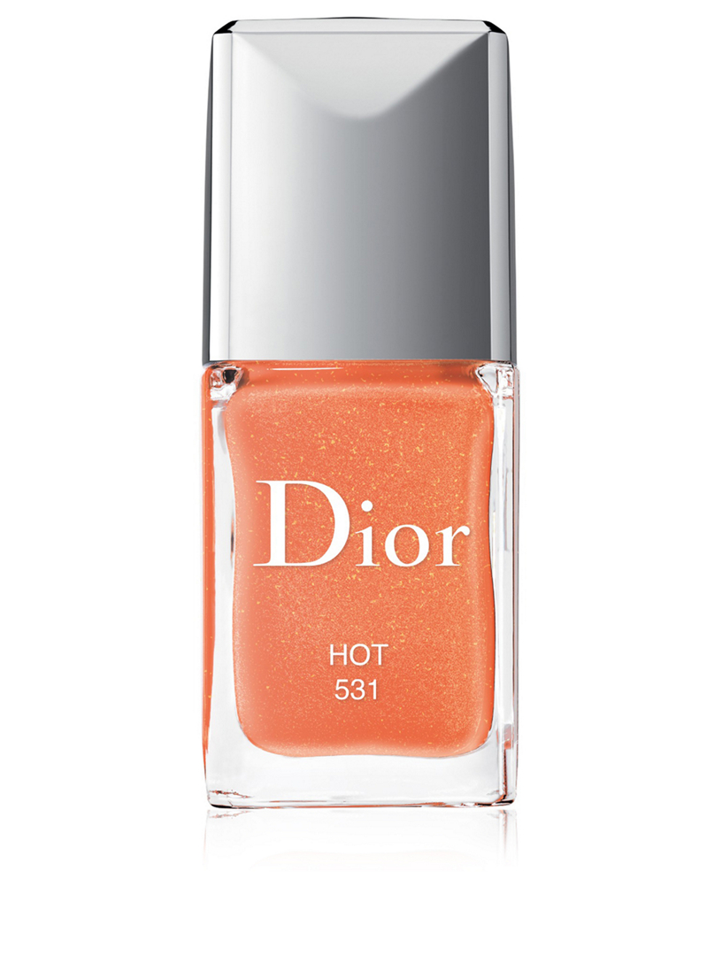 dior orange nail polish