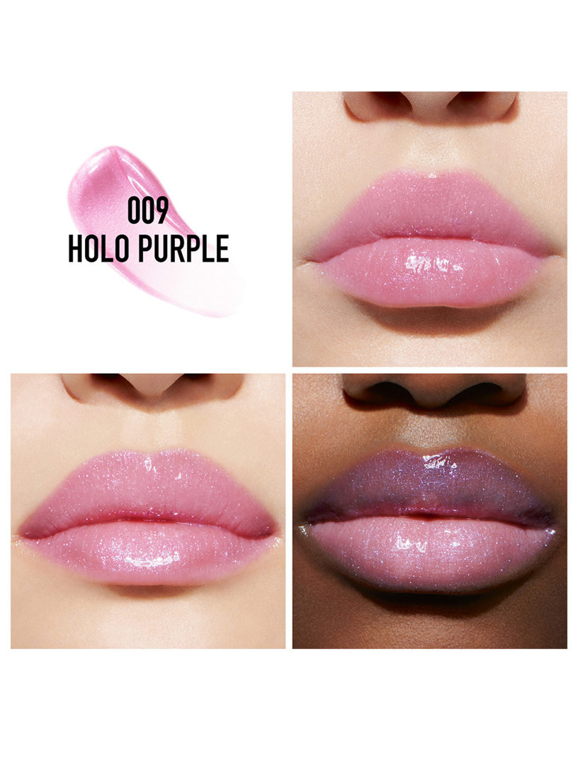 dior lip glow 009 holo purple