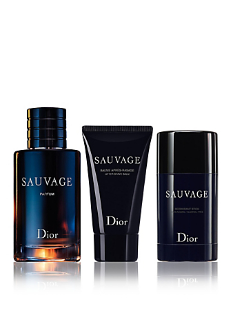 DIOR Coffret fragrant Sauvage - Parfum, baume après-rasage, déodorant Hommes 