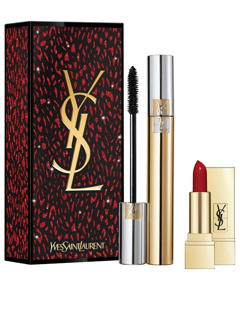 YVES SAINT LAURENT YSL Beauty Mascara & Mini Lipstick Holiday Set