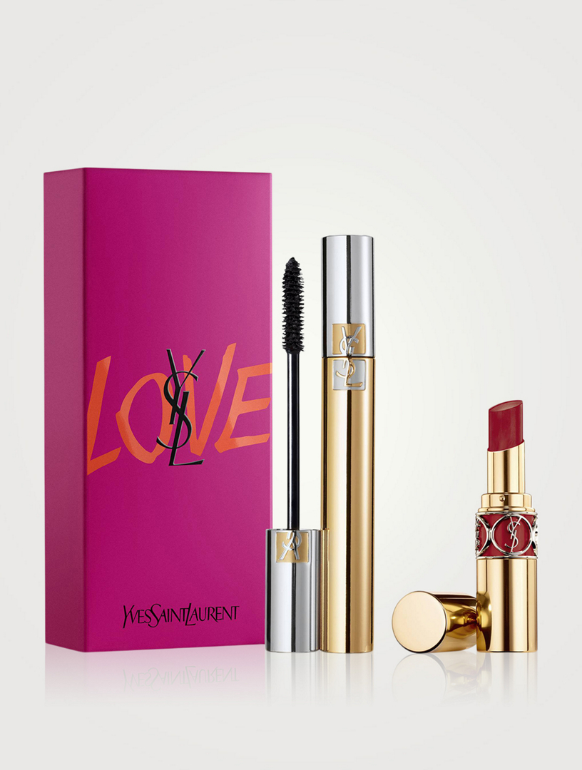 Ив сен лоран отзывы. Тушь и помада. YSL тушь Deep Night.