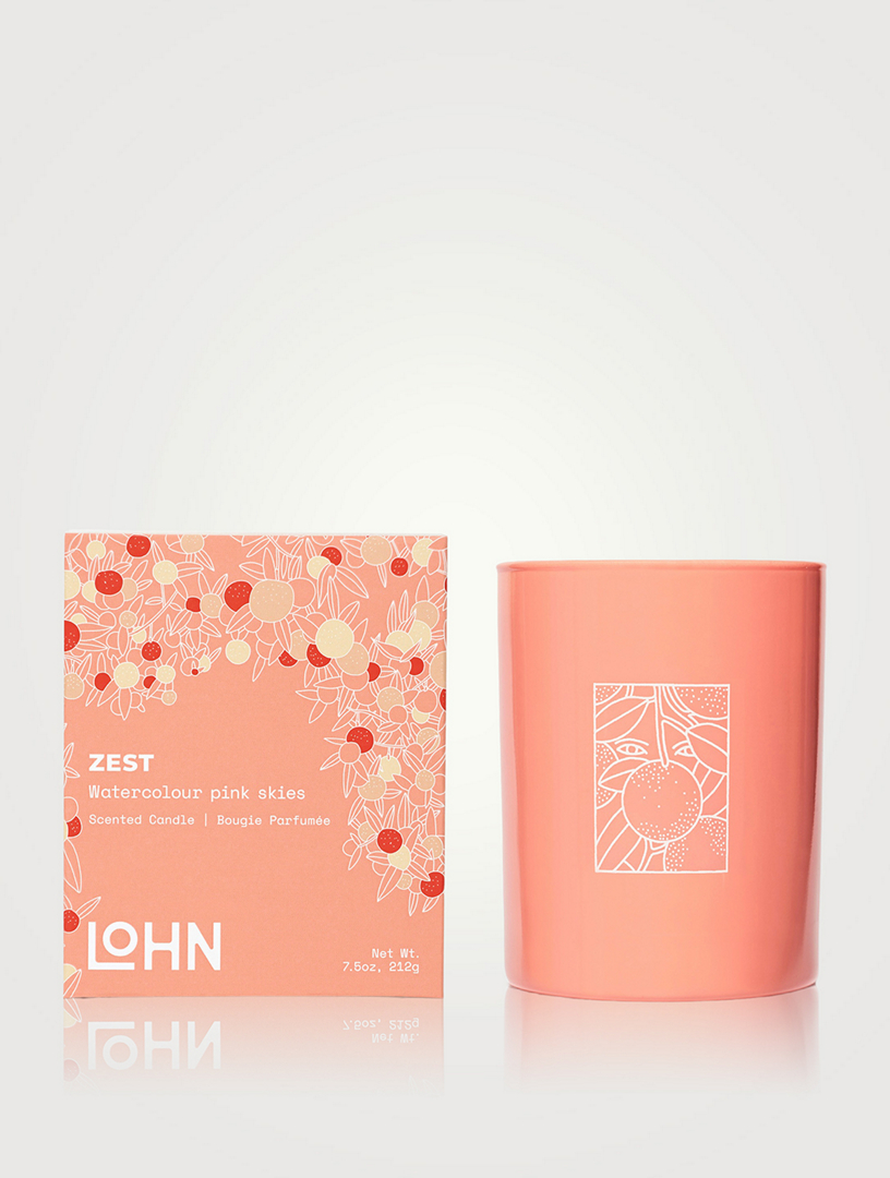 LOHN ZEST- Grapefruit & Rhubarb Candle Women's 