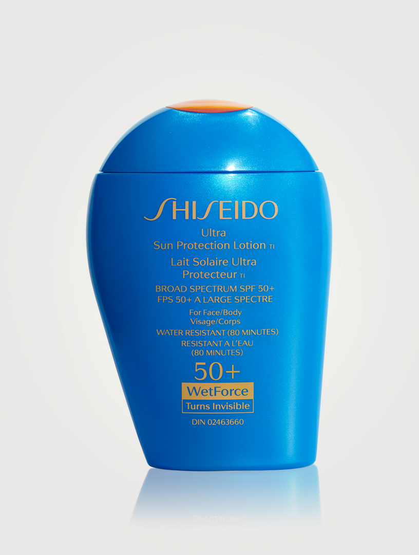 SHISEIDO Ultra Sun Protection Lotion - Broad Spectrum Sunscreen SPF 50+ WetForce Women's 