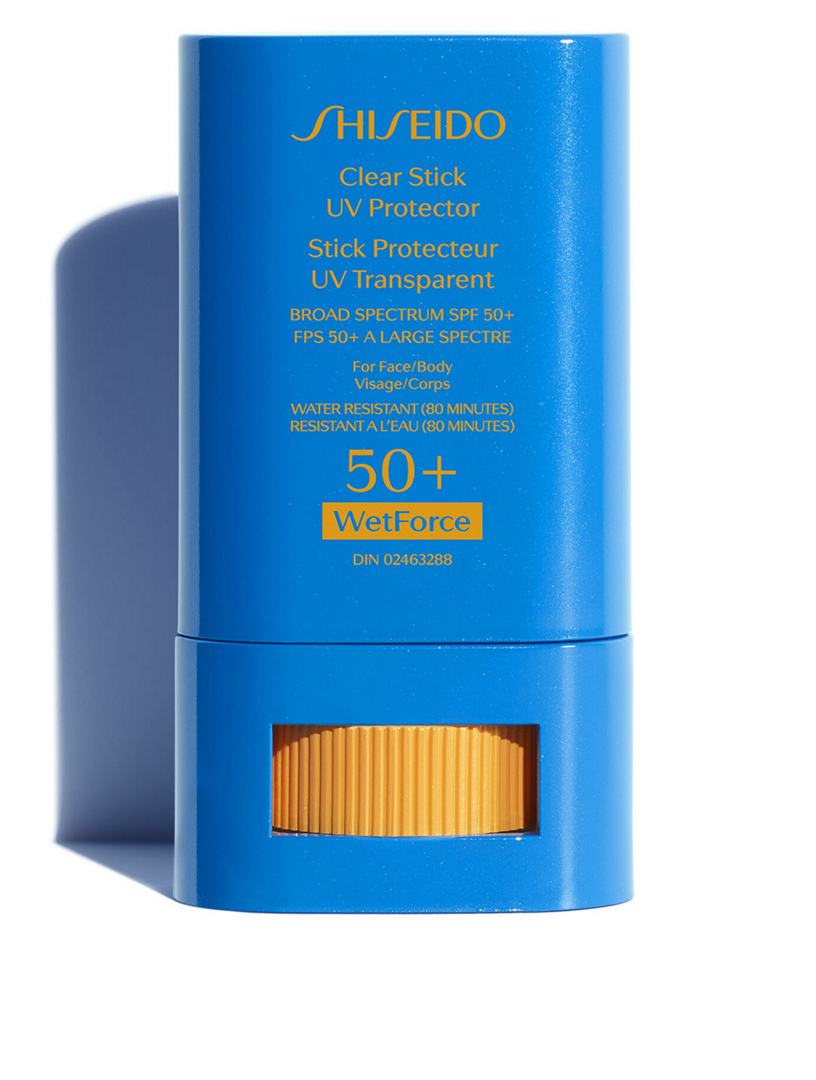 shiseido clear sunscreen stick