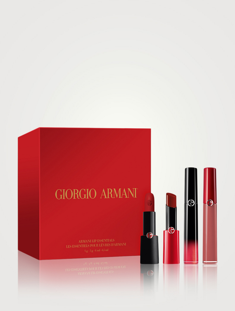 giorgio armani lip set