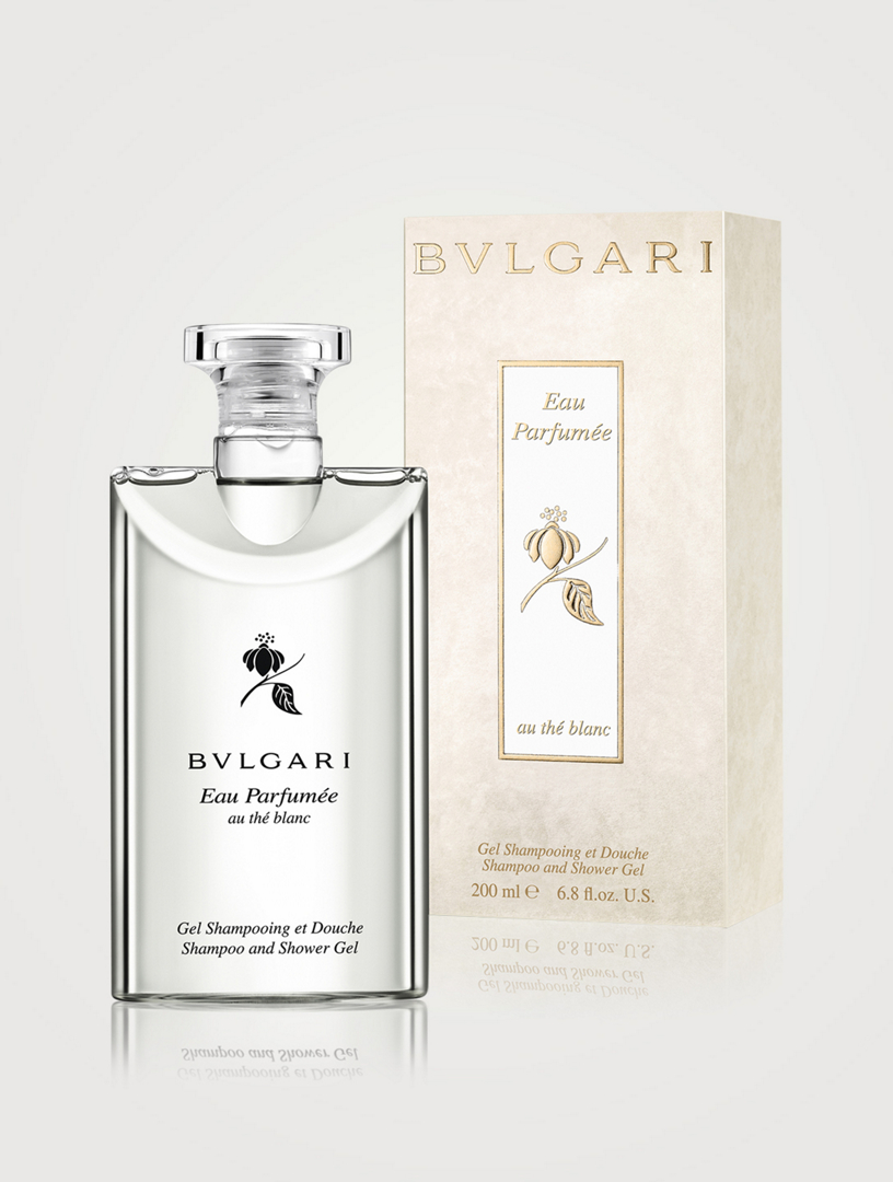 Bvlgari eau parfumee au the blanc gel shampooing et sale douche