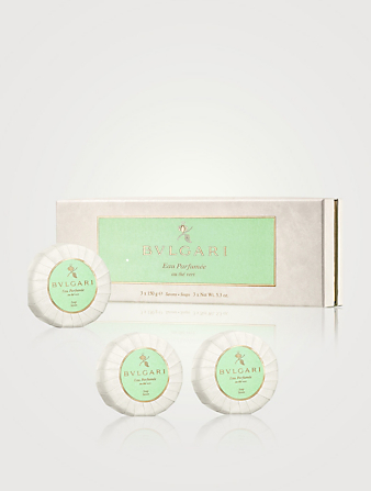 Eau Parfumée au Thé Vert 3-Piece Soap Set