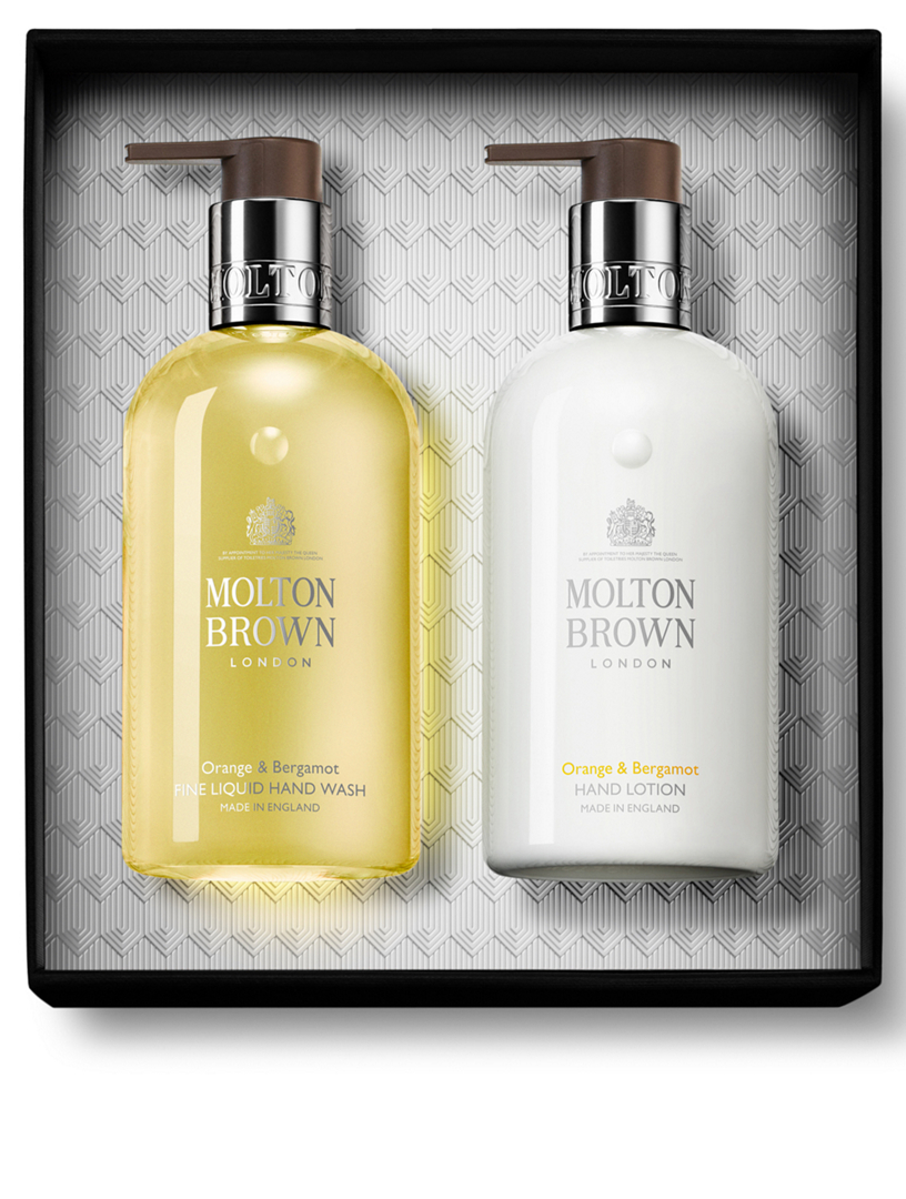 MOLTON BROWN Orange & Bergamot Hand Wash & Lotion Gift Set Holt