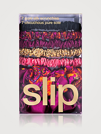 SLIP Slip® Pure Silk Scrunchies Super Bloom Mega Set Women's Pink