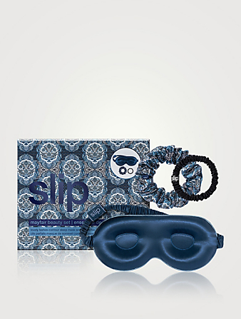 SLIP Slip Beauty Sleepover Set - Mayfair  Blue