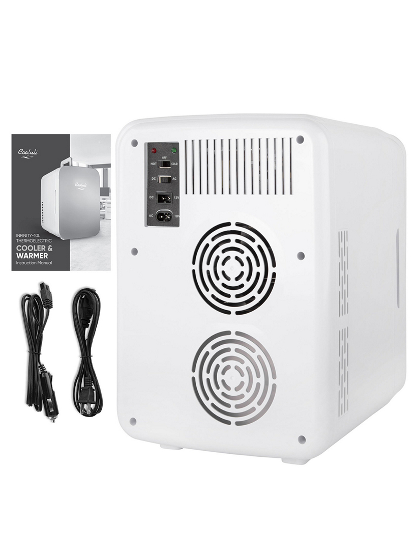 COOLULI Infinity 10L Portable Skincare Mini Fridge Holt Renfrew Canada