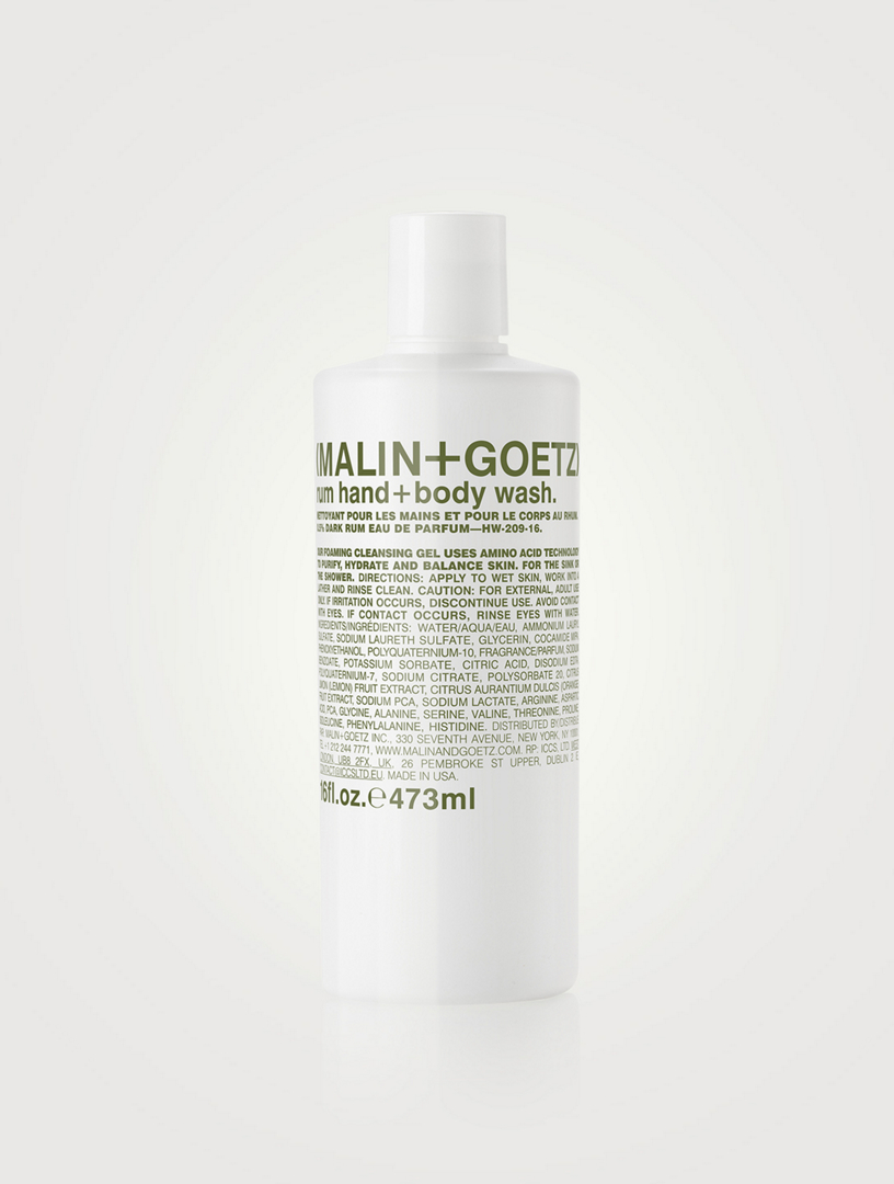 rum hand and body wash