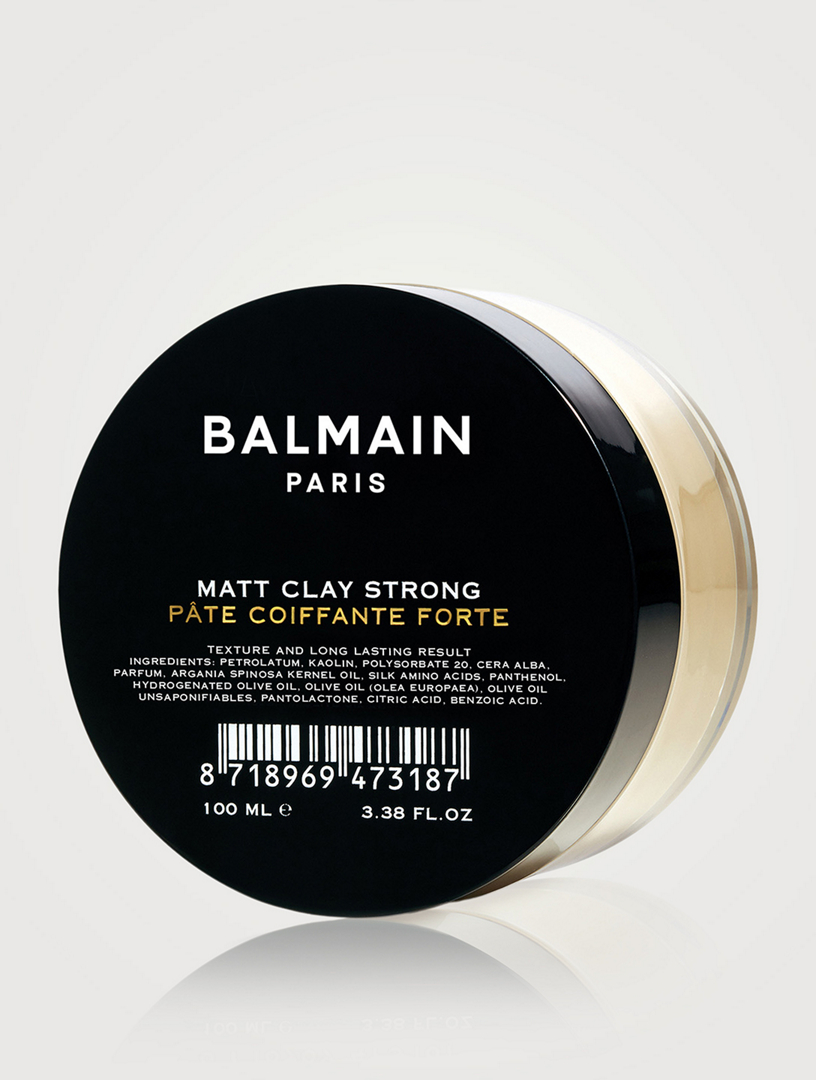 balmain hair matt clay strong