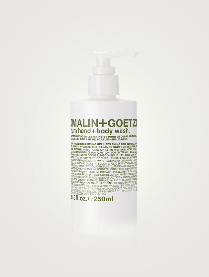 rum hand and body wash