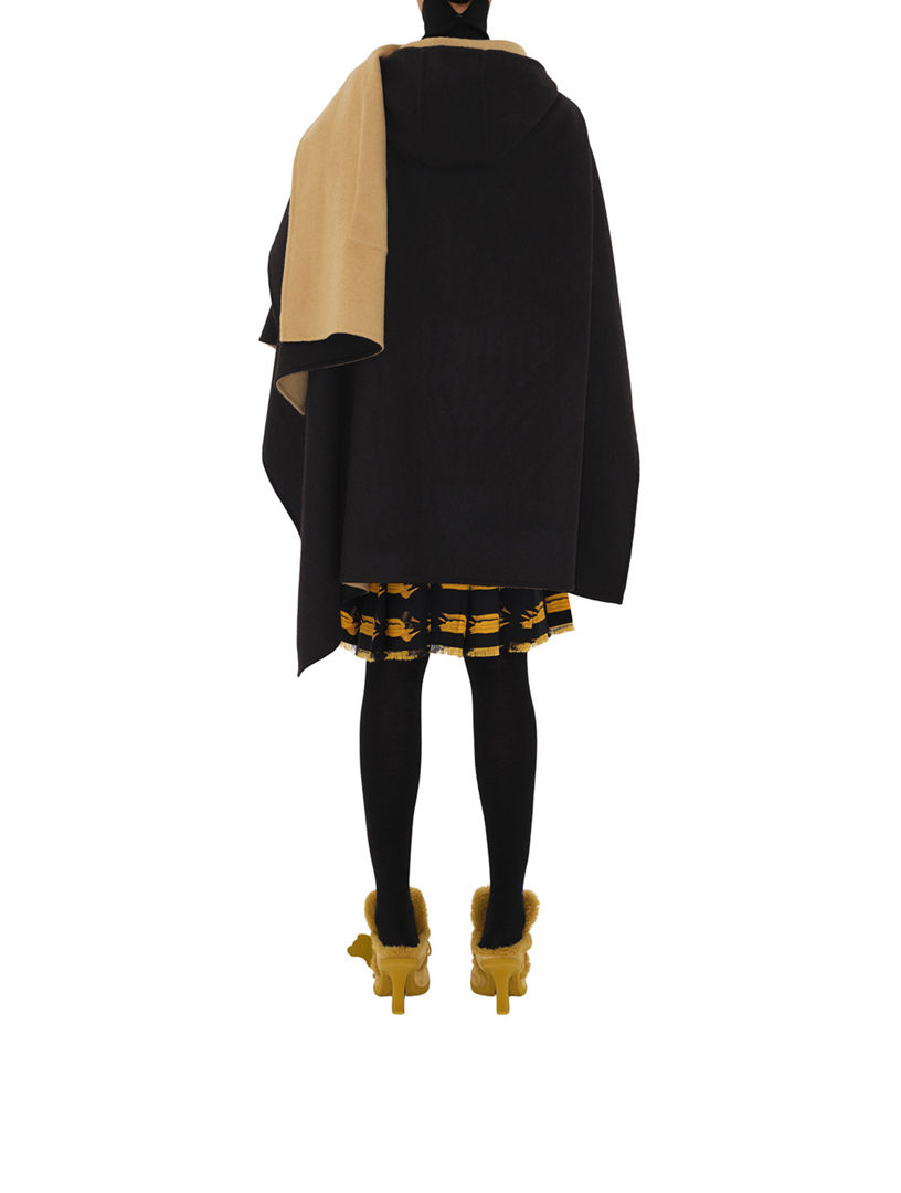 Ekd Cashmere Hooded Cape