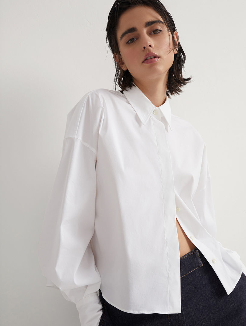Stretch Poplin Shirt