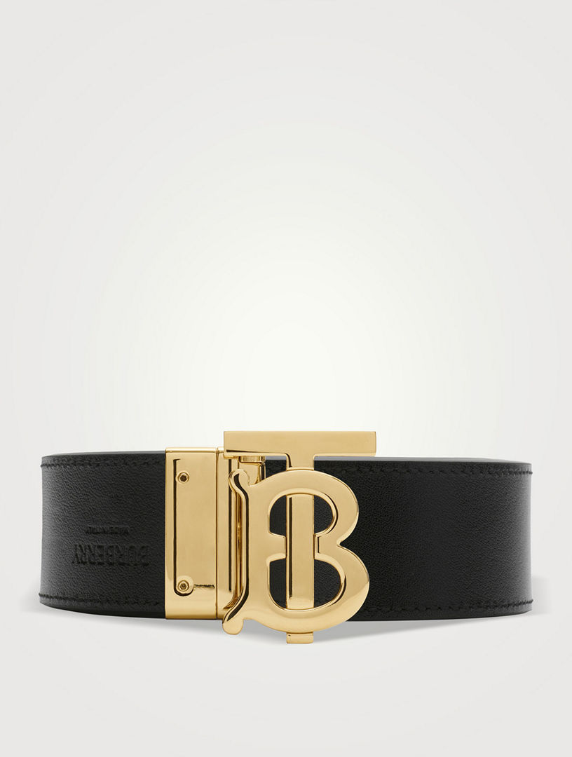 BURBERRY Reversible Check Tb Belt | Holt Renfrew
