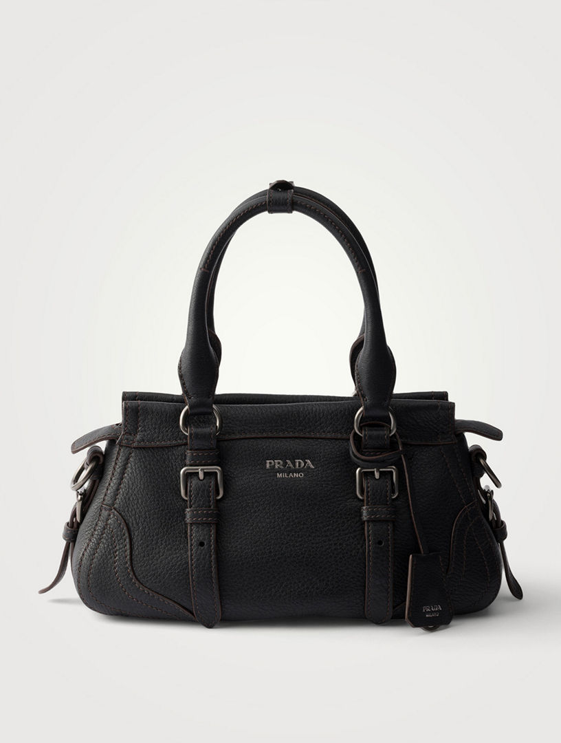 PRADA Large Leather Tote Bag | Holt Renfrew