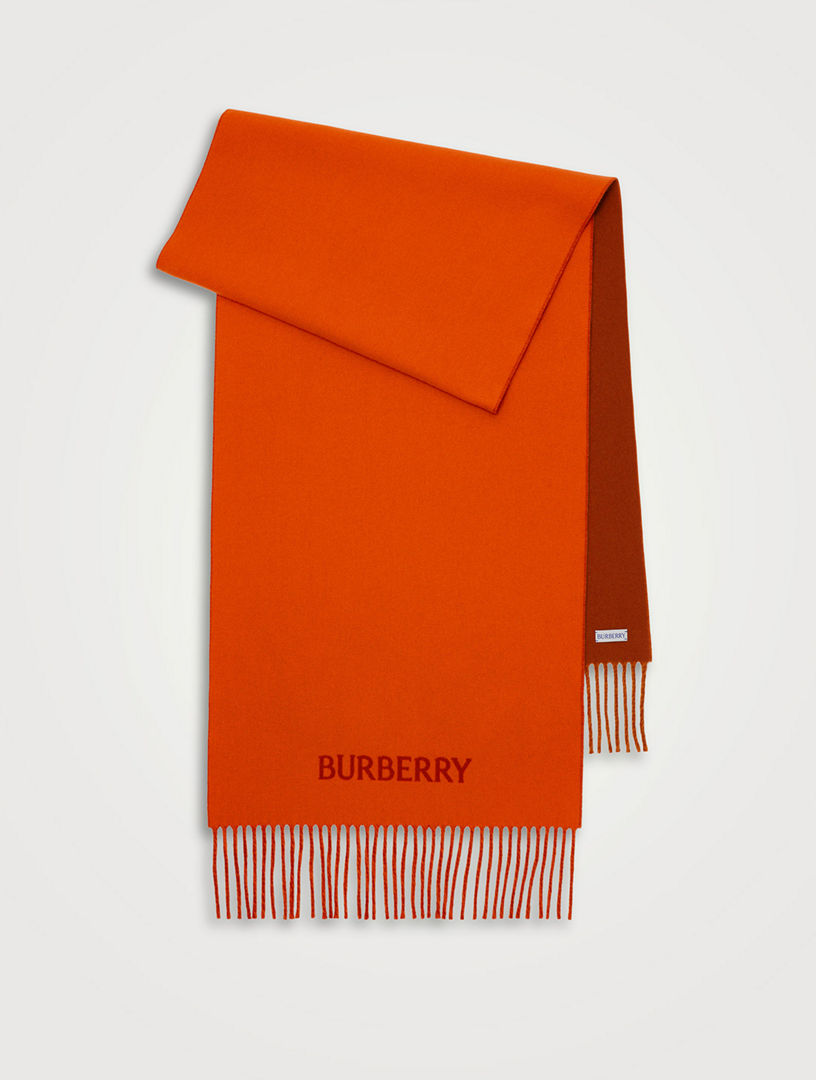 BURBERRY｜SCARVES (EKD wool cashmere blend scarf (808489 e999c4b3d5464591a760b48f56ebe4