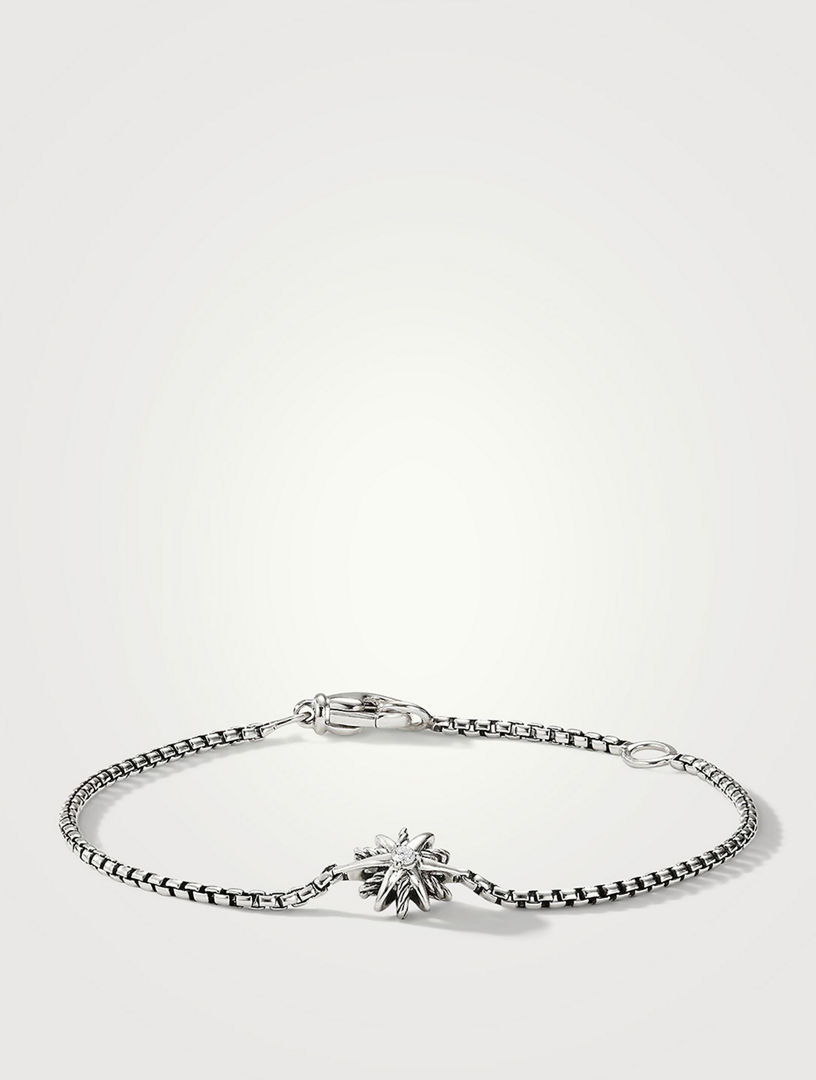 DAVID YURMAN Starburst Kids Bracelet In Sterling Silver With Center Diamond Holt Renfrew