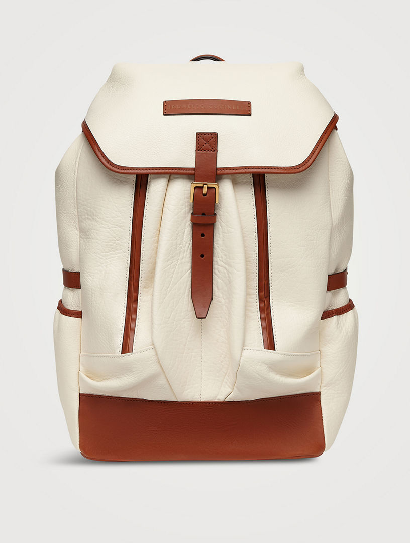 Cream 2025 canvas backpack