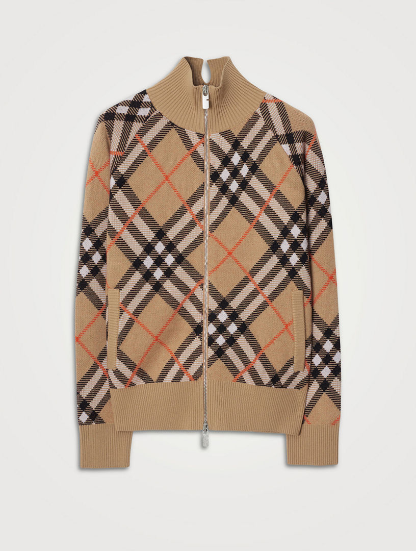 BURBERRY Check Wool Mohair Blend Jacket Holt Renfrew