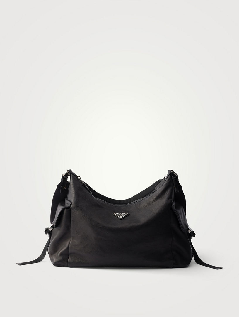 PRADA Prada Explore Leather Shoulder Bag | Holt Renfrew