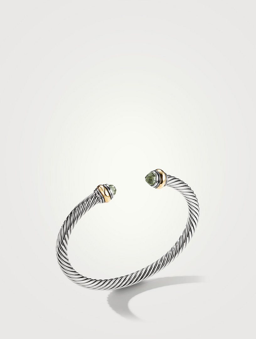 David yurman cable store classics bracelet with gold