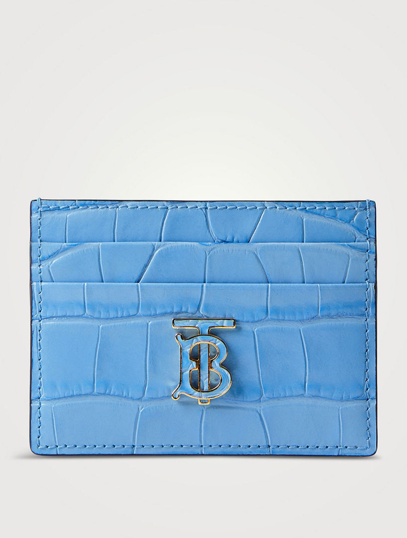 Bao Bao Issey Miyake Green Cassette Wallet in Blue