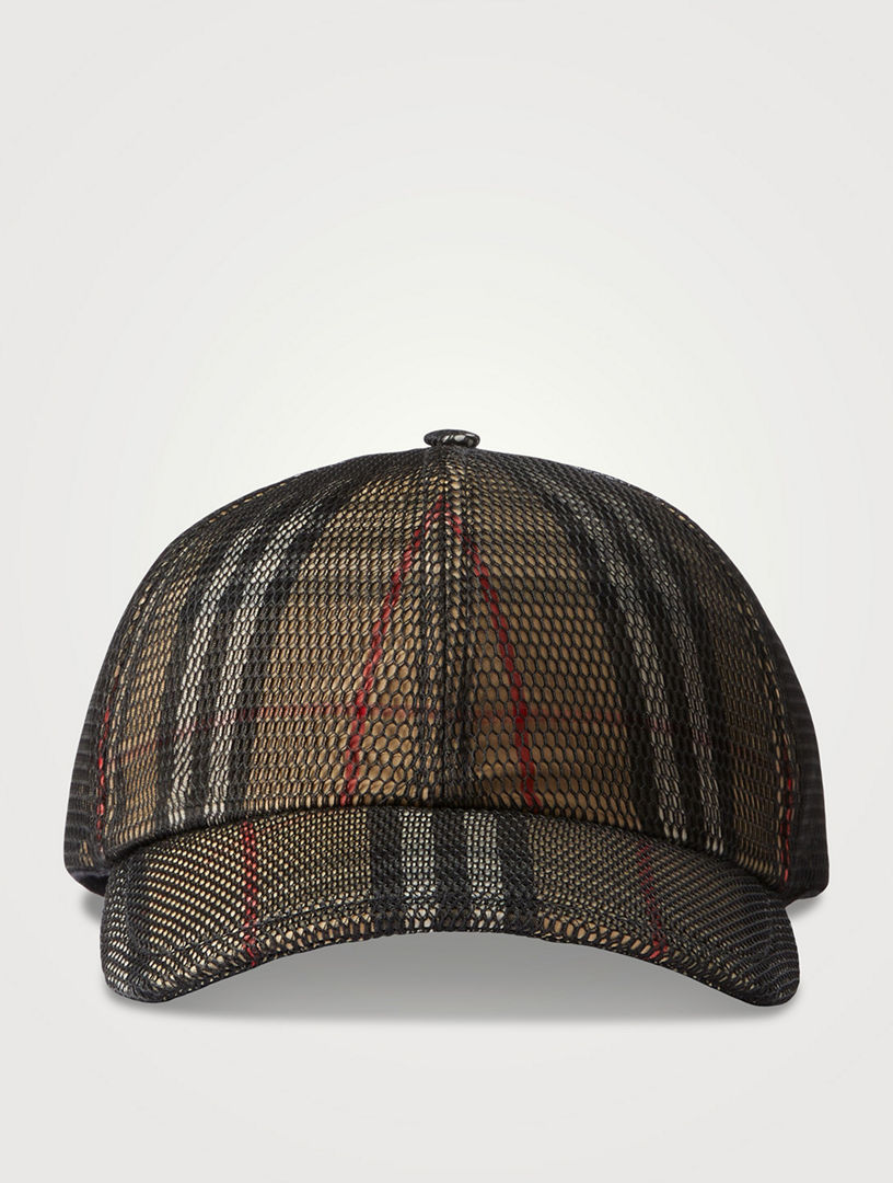 BURBERRY BASEBALL CAP メッシュ-