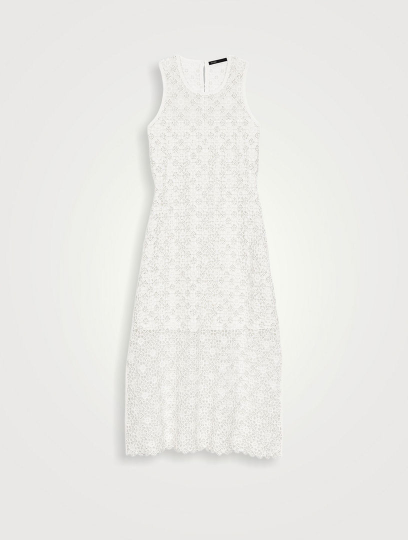 chinese dress ladies Blossom Crochet Maxi Dress – Mologoko Couture main image 1