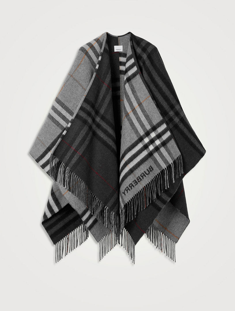 burberry black cape