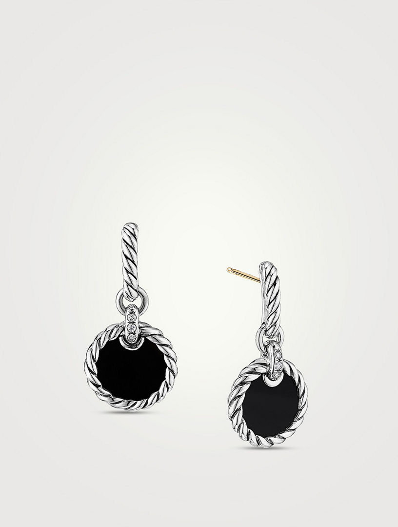 DAVID YURMAN Dy Elements® Drop Earrings In Sterling Silver With