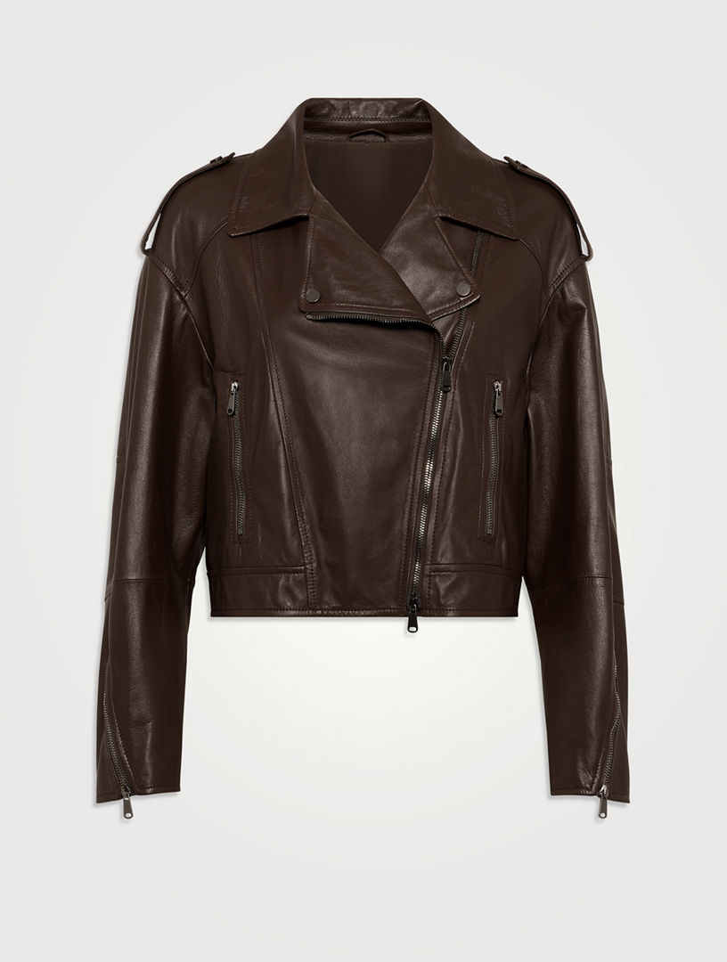 Leather Biker Jacket