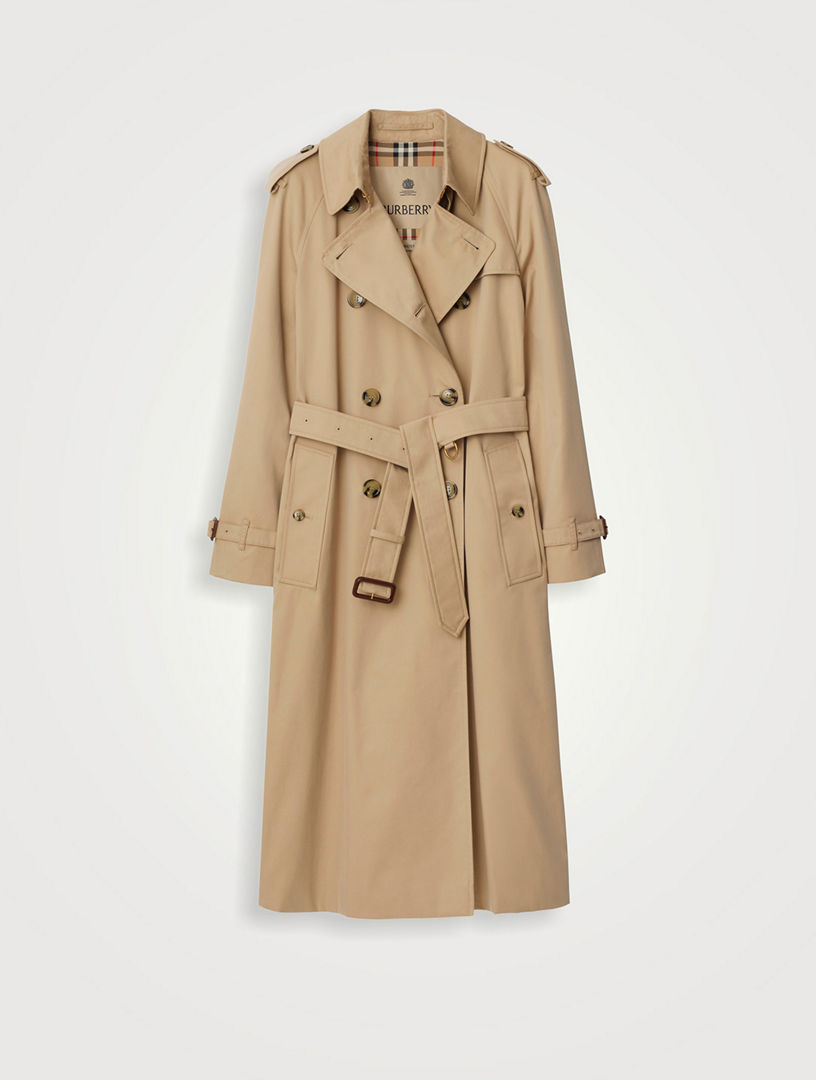 BURBERRY Long Waterloo Heritage Trench Coat | Holt Renfrew