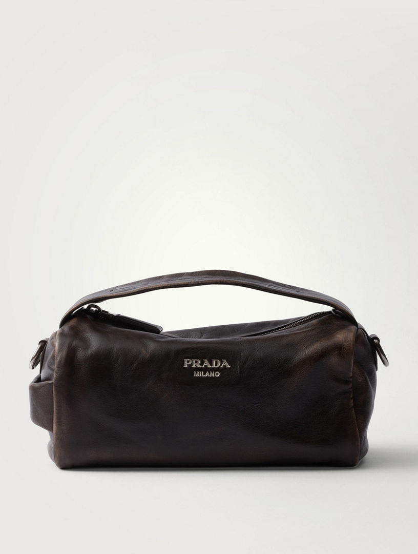 PRADA Nappa Leather Shoulder Bag | Holt Renfrew