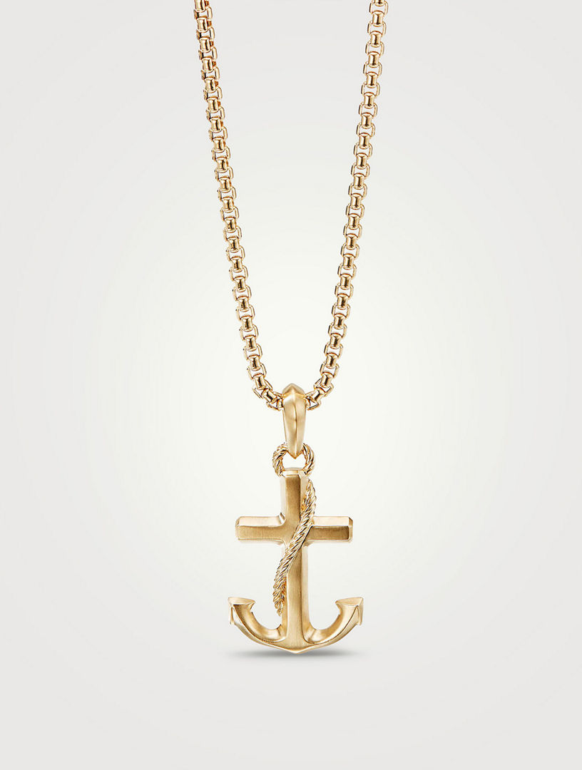 David yurman anchor deals pendant