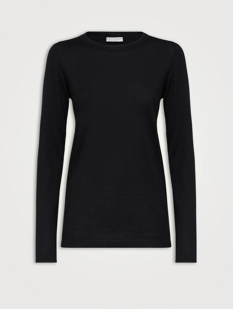 Cashmere And Silk Lightweight Sweater