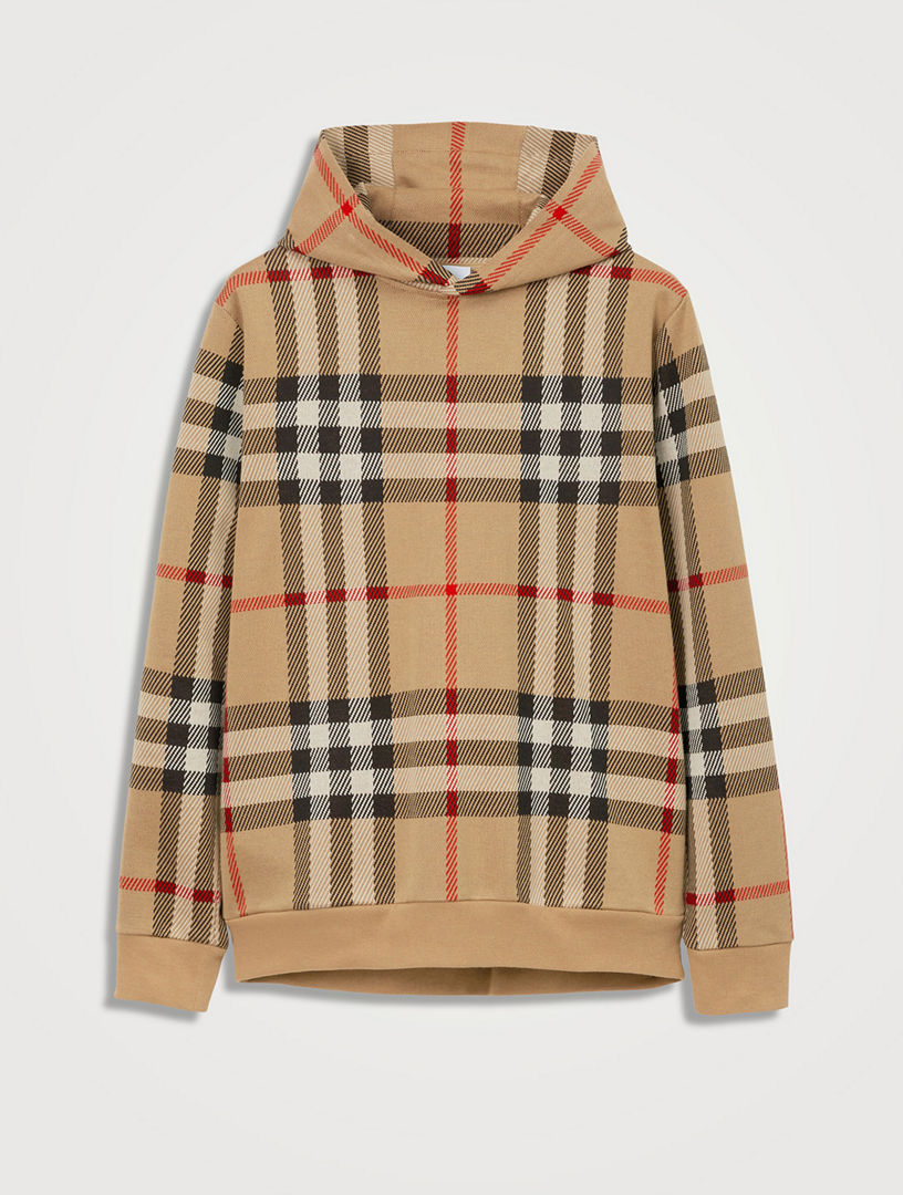 Burberry hoodie hot sale