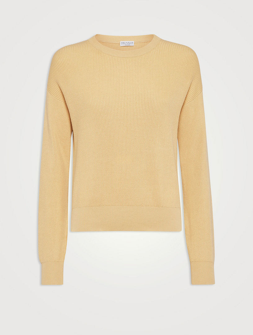 English Rib Knit Sweater