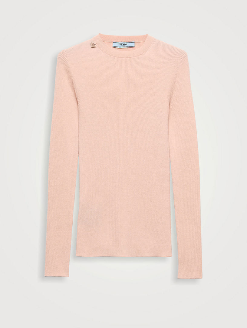 PRADA Wool Crew-neck Sweater | Holt Renfrew